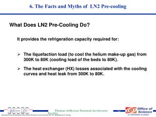 6. The Facts and Myths of LN2 Pre-cooling