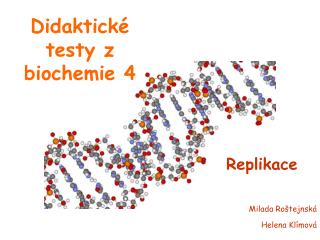 Didaktické testy z biochemie 4