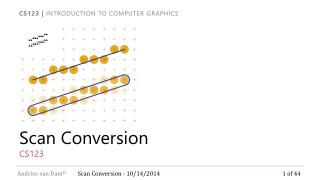 Scan Conversion