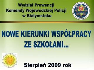 NOWE KIERUNKI WSPÓŁPRACY ZE SZKOŁAMI...