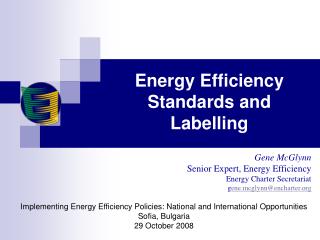 Energy Efficiency Standards and Labelling