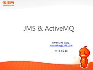 JMS &amp; ActiveMQ