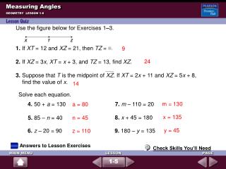 Measuring Angles