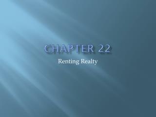 Chapter 22