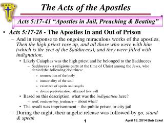 The Acts of the Apostles