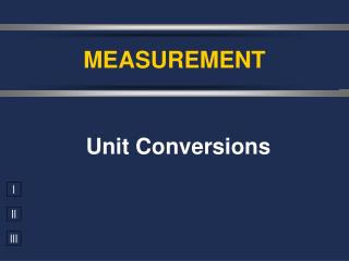 MEASUREMENT