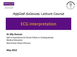 ECG interpretation