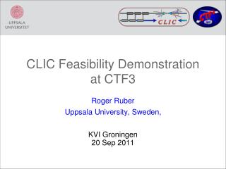 CLIC Feasibility Demonstration at CTF3