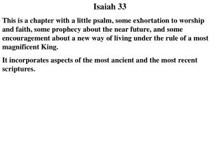 Isaiah 33