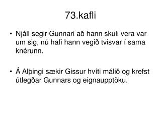 73.kafli