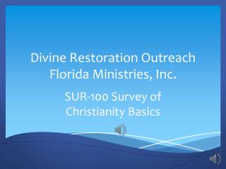 Survey of Christianity Basics revision version