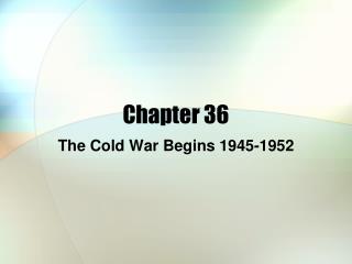 Chapter 36