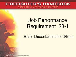 Job Performance Requirement 28-1