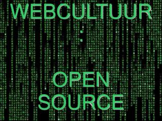 WEBCULTUUR: OPEN SOURCE