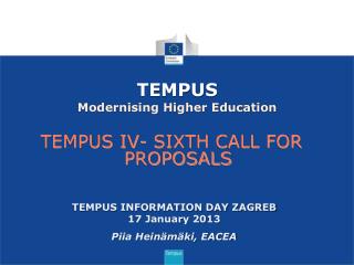 TEMPUS Modernising Higher Education