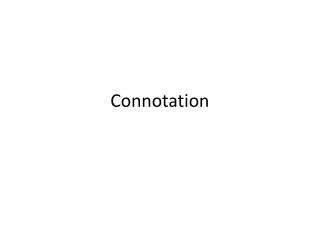 Connotation