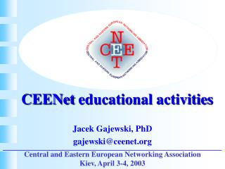CEENet educational activities