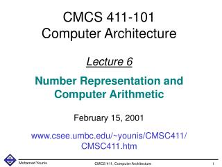 Lecture’s Overview