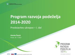 Program razvoja podeželja 2014-2020