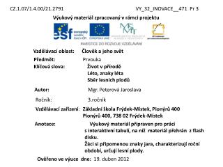 CZ.1.07/1.4.00/21.2791