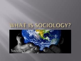 What is sociology?