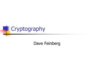 Cryptography