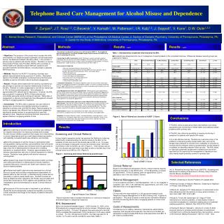 Telephone Based Car e Management for Alcohol Misuse and Dependence