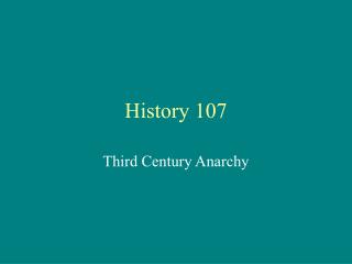 History 107