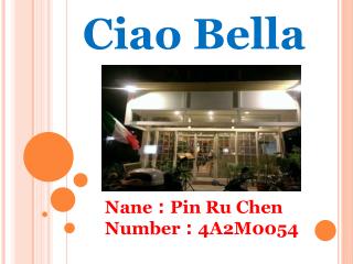 Ciao Bella