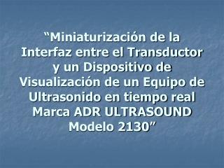 Diagrama de Bloques