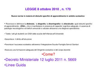 Decreto Ministeriale 12 luglio 2011 n. 5669