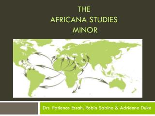 The Africana Studies Minor