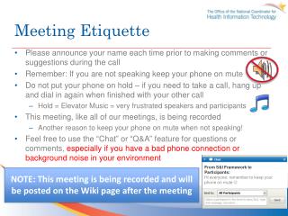 Meeting Etiquette