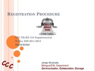 Registration Procedure