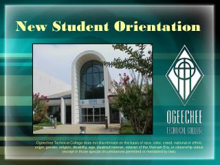 New Student Orientation