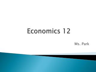 Economics 12