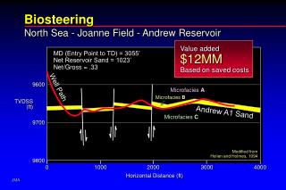 Biosteering North Sea - Joanne Field - Andrew Reservoir