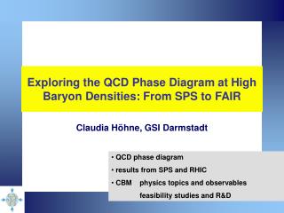 Exploring the QCD Phase Diagram at High Baryon Densities: From SPS to FAIR