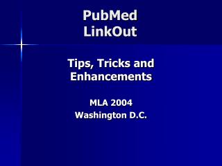 PubMed LinkOut