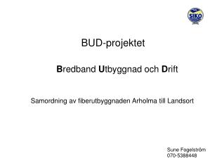 BUD-projektet