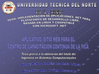 UNIVERSIDAD TECNICA DEL NORTE