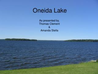 Oneida Lake