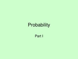 Probability