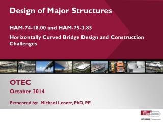 OTEC October 2014 Presented by: Michael Lenett, PhD, PE