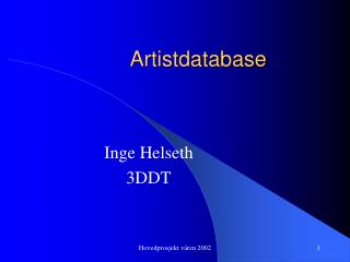 Artistdatabase