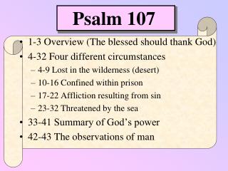 Psalm 107