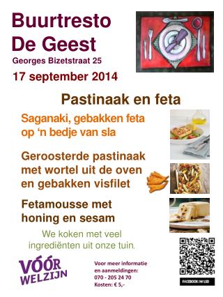 Buurtresto De Geest Georges Bizetstraat 25