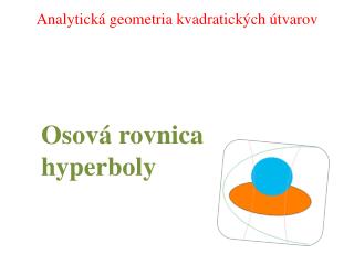 Osová rovnica hyperboly