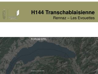 H144 Transchablaisienne Rennaz – Les Evouettes