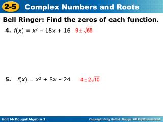 f ( x ) = x 2 – 18 x + 16